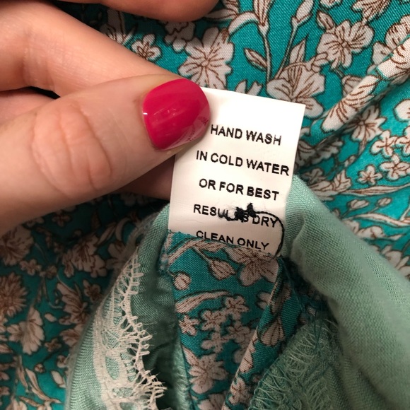 Jodifl Floral 3/4 Sleeve Blouse Size Small - Picture 7 of 7